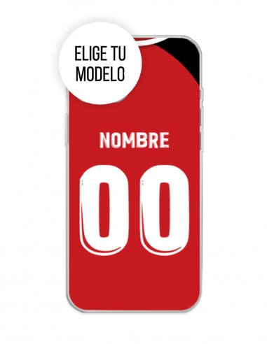 Funda Camiseta de Fútbol Mirandés Rojo y Negro (2021-2022)