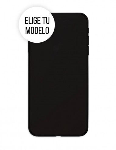 Funda Gel Silicona Liso Negro para Vivo Y33S