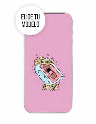 Funda Gel Silicona Frases - To Keep Things of my Mind