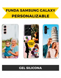 Funda Samsung Galaxy Personalizable - Gel Silicona