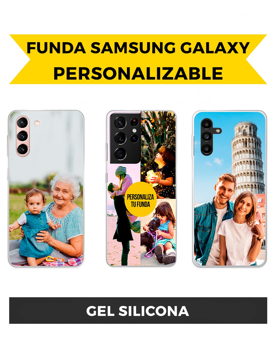 Samsung Galaxy Z Fold 5 5G Personaliza tu Funda Antigolpes