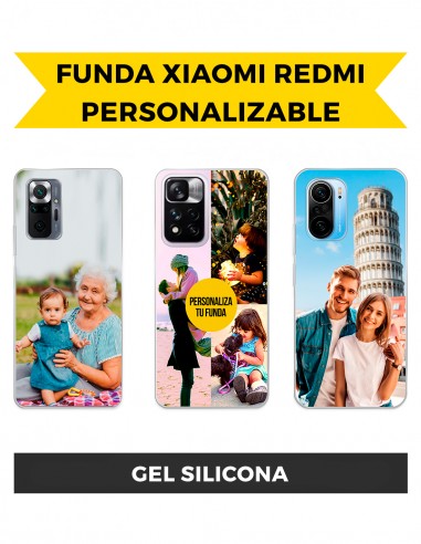 Funda Xiaomi Redmi Personalizable - Gel Silicona
