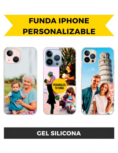Funda iPhone Personalizable - Gel Silicona