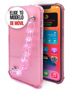 Funda Reforzada con Cadena para Samsung Galaxy A22 4G 2