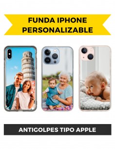 Funda iPhone Personalizable - Antigolpes Tipo Apple