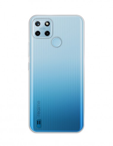 Funda Gel Silicona Liso Transparente para Realme C21Y