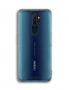 Funda Antigolpes tipo Apple Transparente para Oppo A5 (2020)