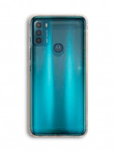 Funda Antigolpes tipo Apple Transparente para Motorola Moto G50