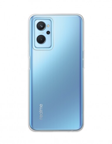 Funda Gel Silicona Liso Transparente para Realme 9i