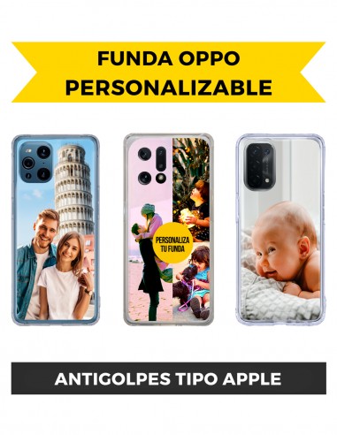 Funda Oppo Personalizable - Antigolpes Tipo Apple