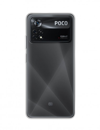 Funda Gel Silicona Liso Transparente para Xiaomi Poco X4 Pro 5G