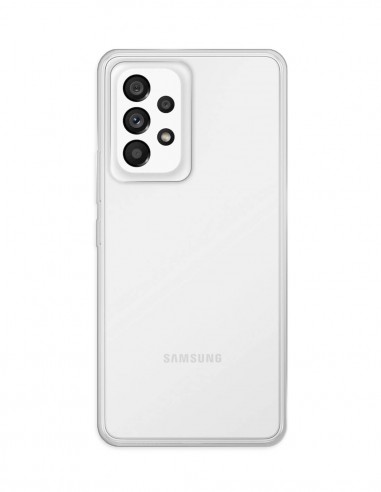 Funda Gel Silicona Liso Transparente para Samsung Galaxy A53 5G