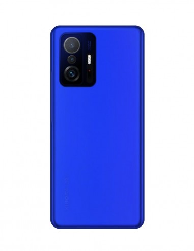 Funda Gel Silicona Liso Azul para Xiaomi Mi 11T