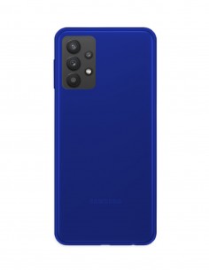 Funda Gel Silicona Liso Azul para Samsung Galaxy A32 5G