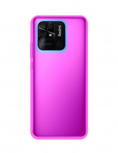 Funda Gel Silicona Liso Rosa para Xiaomi Redmi 10C