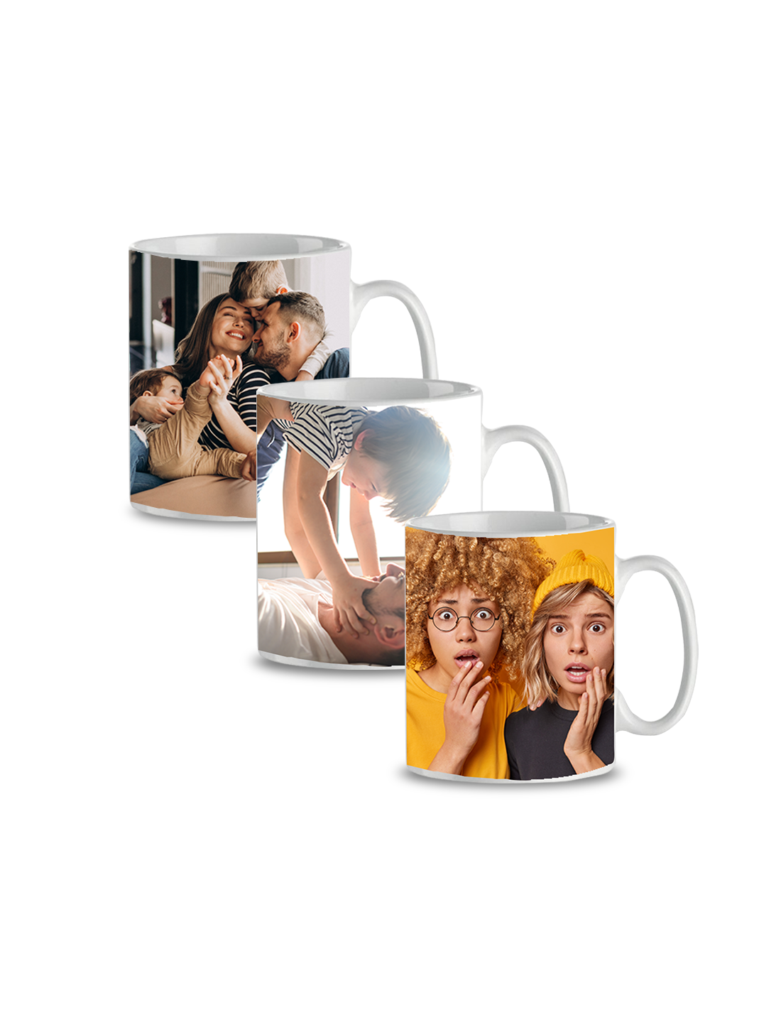 Tazas personalizadas con texto de imagen, taza de café personalizada con  regalos fotográficos para mamá, papá, amante, familia, diseño de cerámica  de