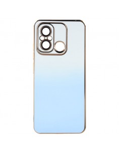 Funda Degradada con borde Dorado para Xiaomi Redmi 12C