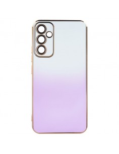 Funda Degradada con borde Dorado para Samsung Galaxy A34 5G