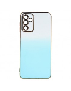 Funda Degradada con borde Dorado para Samsung Galaxy A13 5G