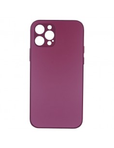 Funda Metalizada con Cubrecámara para iPhone 12 Pro Max