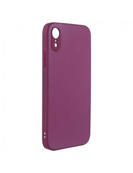 Funda Metalizada con Cubrecámara para iPhone XR