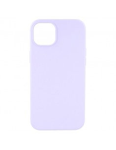 Funda Silicona suave con cubreobjetivo para iPhone 15 Plus