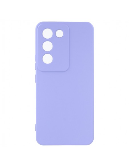 Funda Silicona suave con cubreobjetivo para Vivo V40S