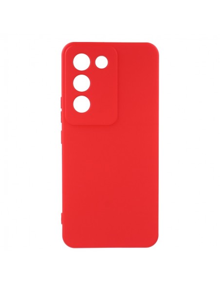 Funda Silicona suave con cubreobjetivo para Vivo V40S