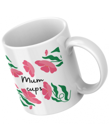 Taza Floral - Día de la Madre