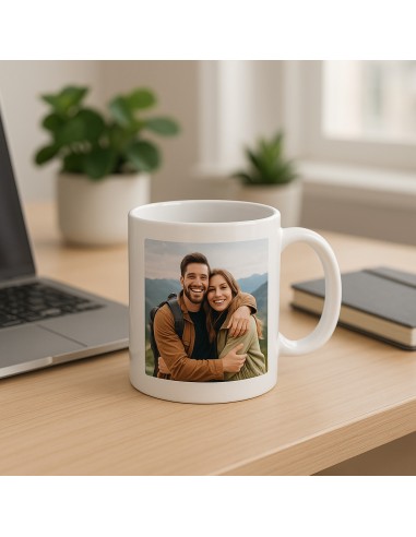 Taza Personalizada de Cerámica Blanca