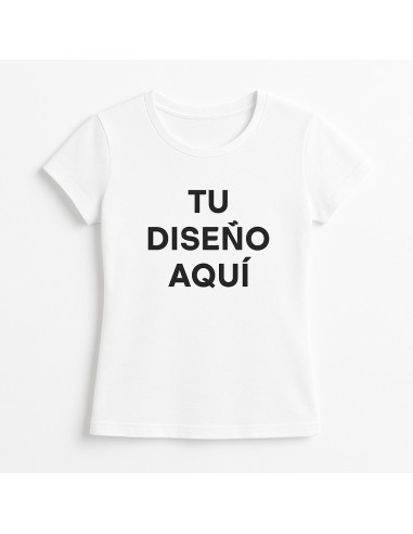 Camiseta manga corta Mujer Personalizada
