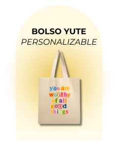 Bolsa Yute Personalizable