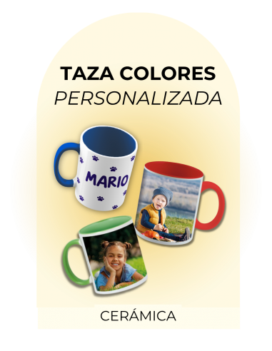 Taza Personalizada Multicolor
