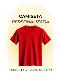 Camiseta Personalizada Roja