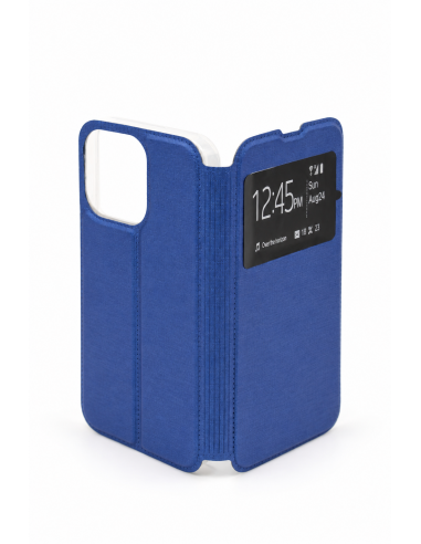 Funda con ventana lisa para iPhone 13...