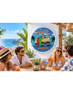 Chapa Decorativa Hawaiana 2