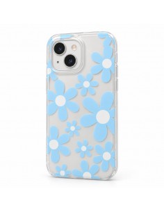Funda floral iridiscente...