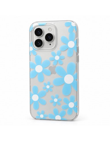 Funda floral iridiscente con flores...