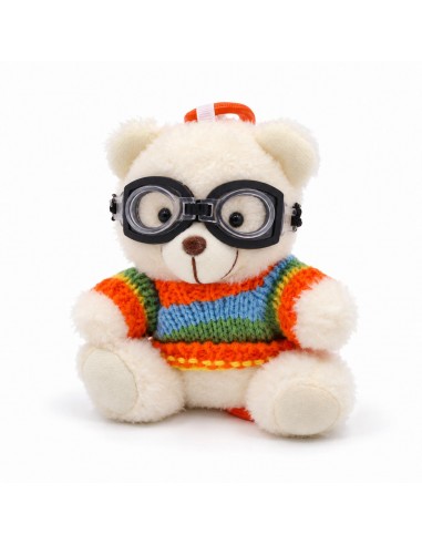 Colgante de peluche Osito con gafas