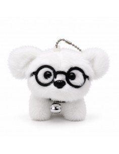 Colgante de peluche perrito...
