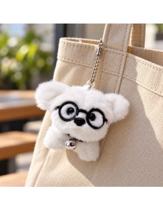 Colgante de peluche perrito... 2