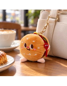 Colgante de peluche Burger 2