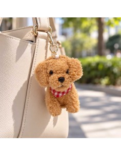 Colgante de peluche perrito... 2