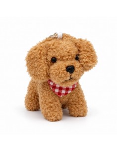 Colgante de peluche perrito...
