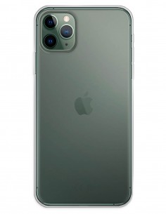 Funda Gel Silicona Liso Transparente para Apple iPhone 11 Pro Max