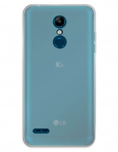 Funda Gel Silicona Liso Mate para Lg K11