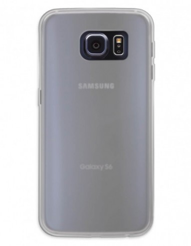 Funda Gel Silicona Liso Mate para Samsung Galaxy S6 Edge