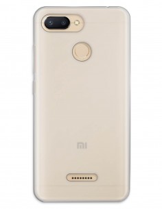 Funda Gel Silicona Liso Mate para Xiaomi Redmi 6A