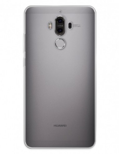 Funda Gel Silicona Liso Transparente para Huawei Mate 9