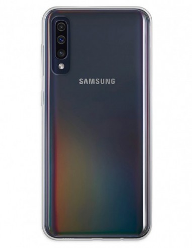 Funda Gel Silicona Liso Transparente para Samsung Galaxy A30S